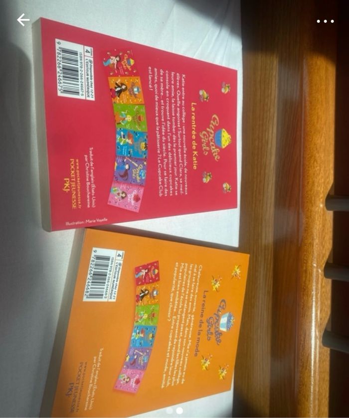 Livre collection cupcake girls 1 et 2 - photo numéro 2