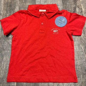 Polo rouge Complices 3 ans