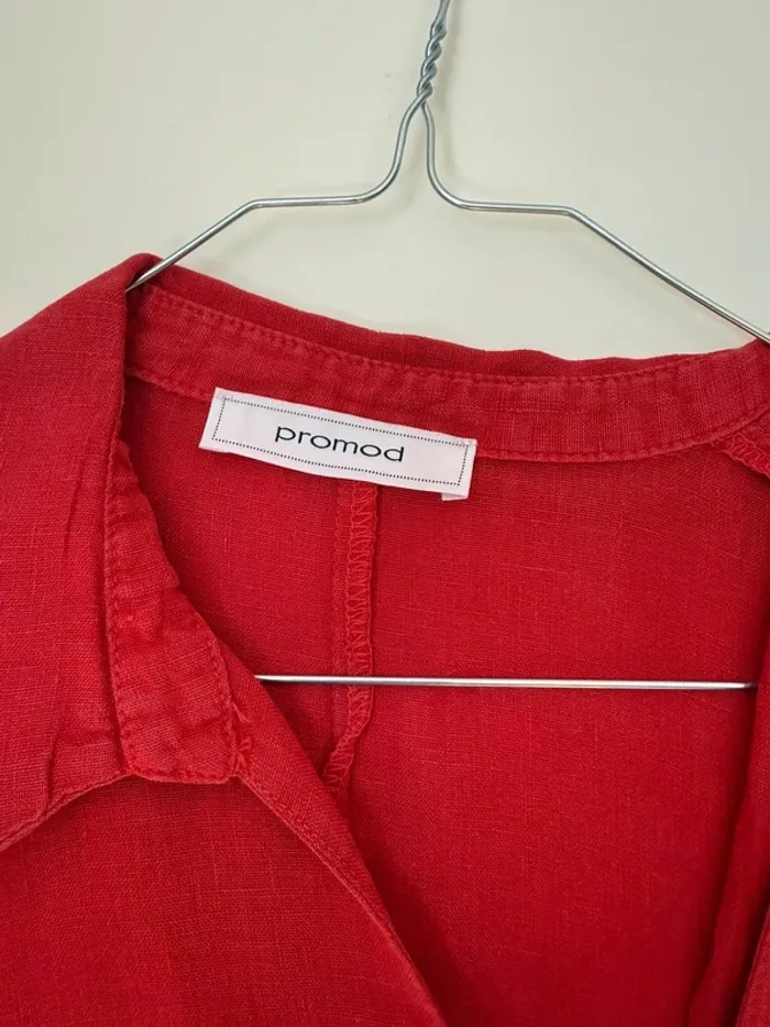 Blouse rouge - photo numéro 3