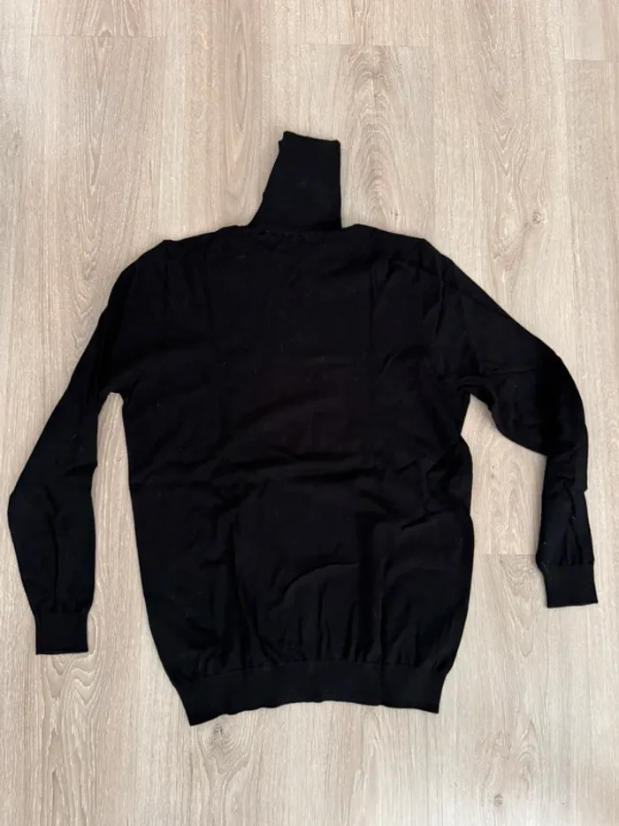 Col roulé Zara noir homme S - photo numéro 2