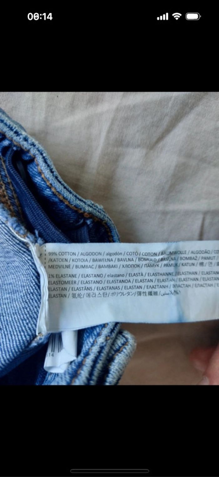 Jupe en jeans Mango taille 3 - 4 ans - photo numéro 6