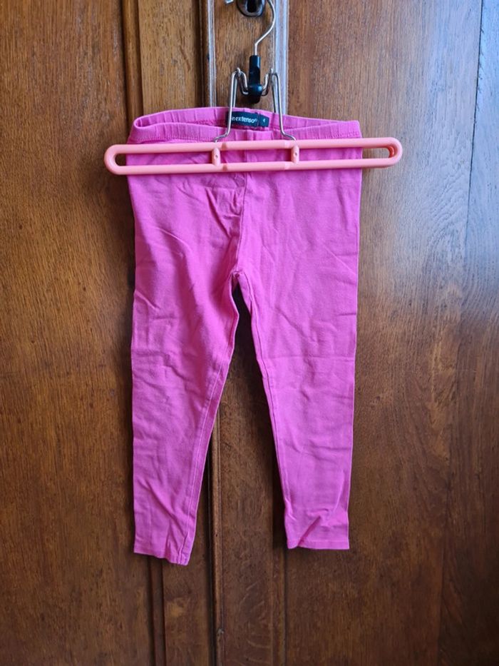 Legging rose 4 ans