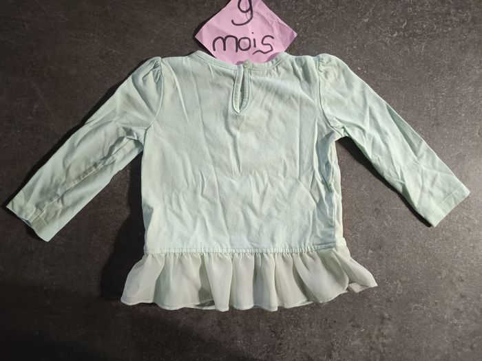 T-shirt papillon 🦋 9 mois - photo numéro 4