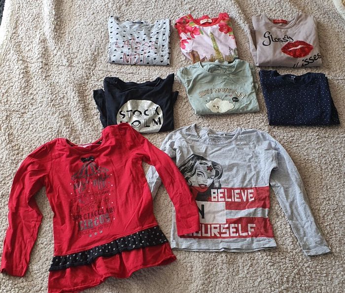 Lot vêtements fille 8articles
