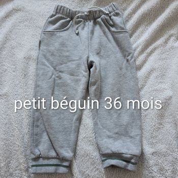 Jogging petit beguin 36 mois