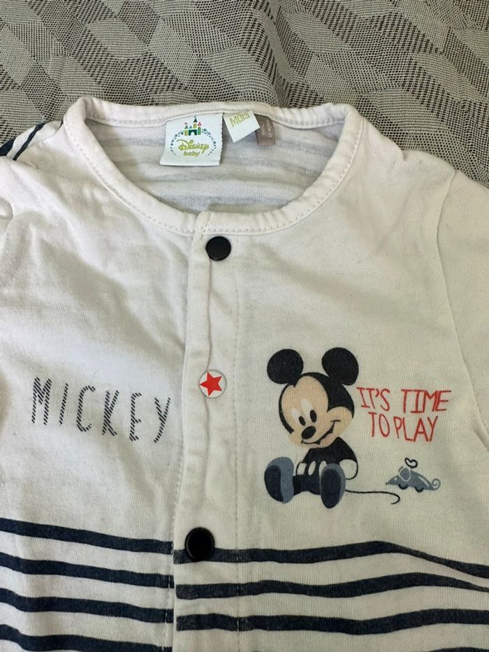 Pyjama en coton bébé garçon 9 mois Disney baby - photo numéro 3