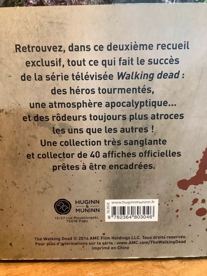 Livre poster Walking Dead volume 2 - photo numéro 3