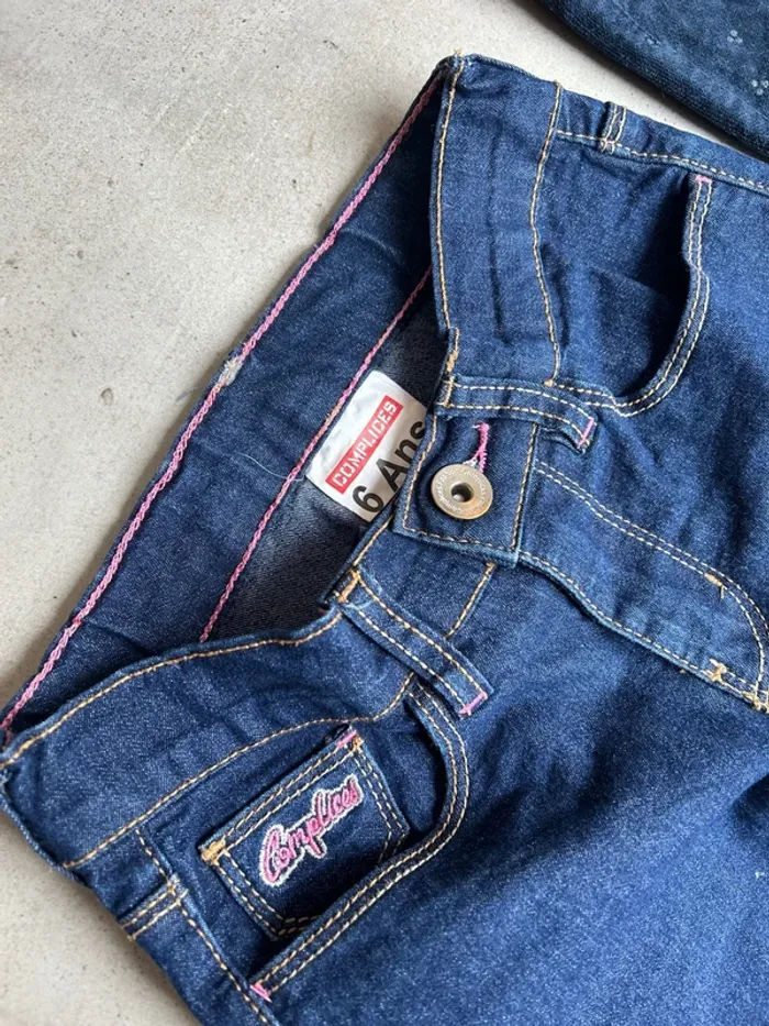 Lot de 2 pantalons 6 ans - photo numéro 2
