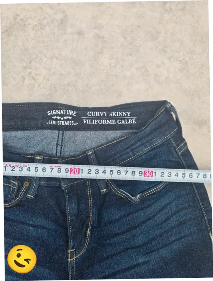 Jean Levi's signature W27|FR36 L32 coupe skinny bleu Femme-Women - photo numéro 4