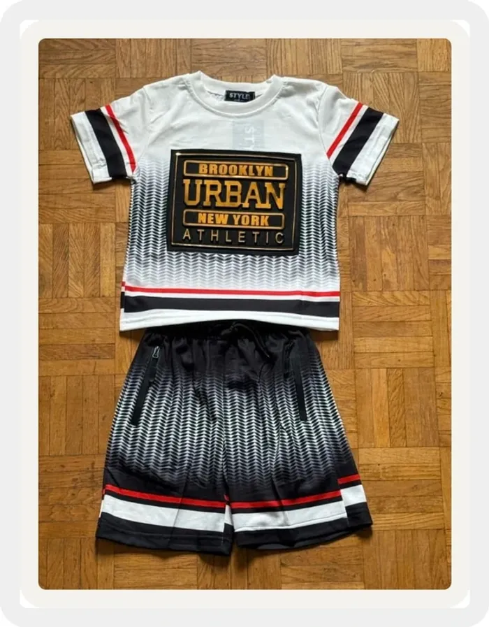 Ensemble T Shirt Short garçon