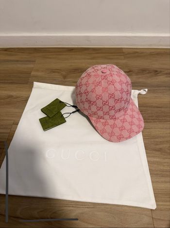 Casquette Gucci Dubai rose