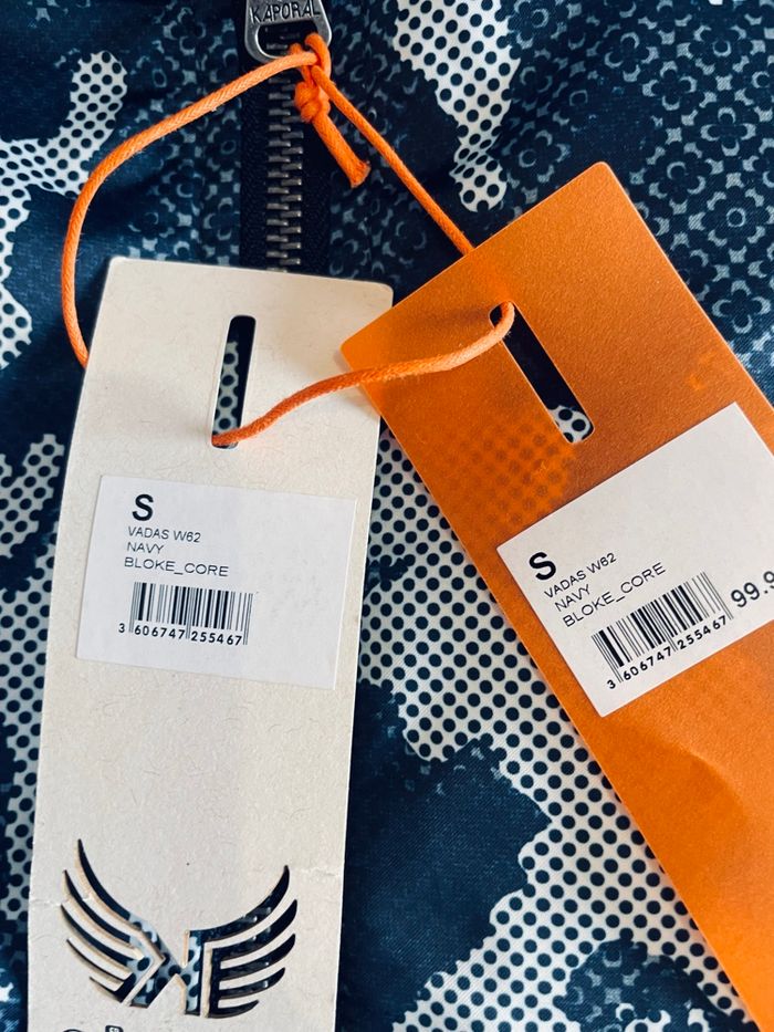 Veste réversible Kaporal VADAS W62 – Bleu marine / Camouflage – Neuve avec étiquettes - photo numéro 9