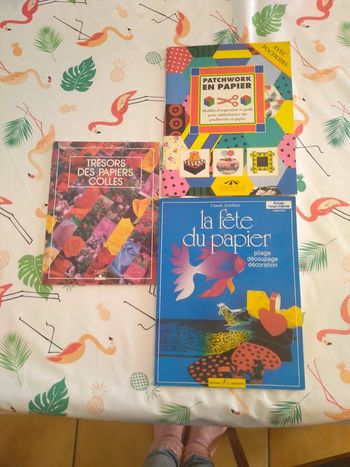 Lot livres d'activité papier