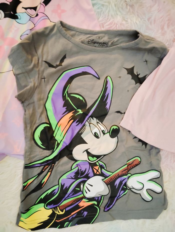 Lot de vêtements Disney Minnie 4/6 ans halloween Disneyland - photo numéro 2