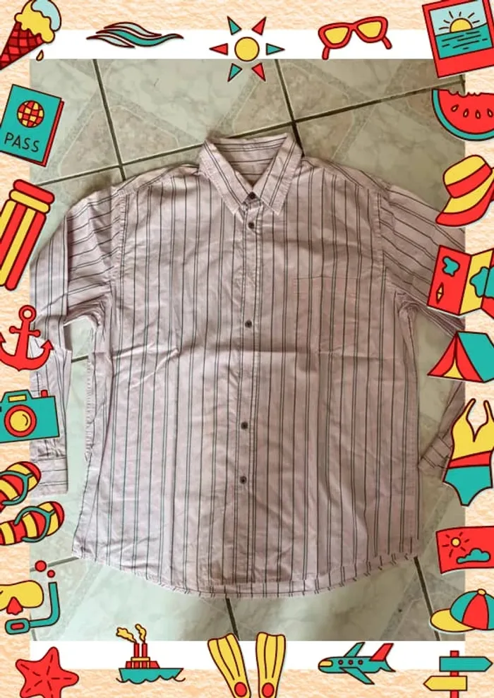Chemise à rayures Tex XL