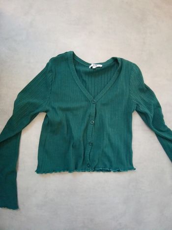 Petit haut court boutonné taille XS La Halle