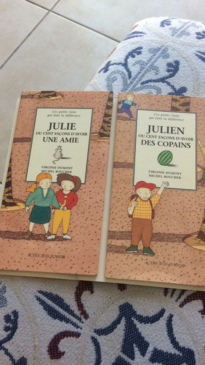 #ces petits riens qui font la différence Julien et Julie par Virginie Dumont et Michel Boucher - photo numéro 4