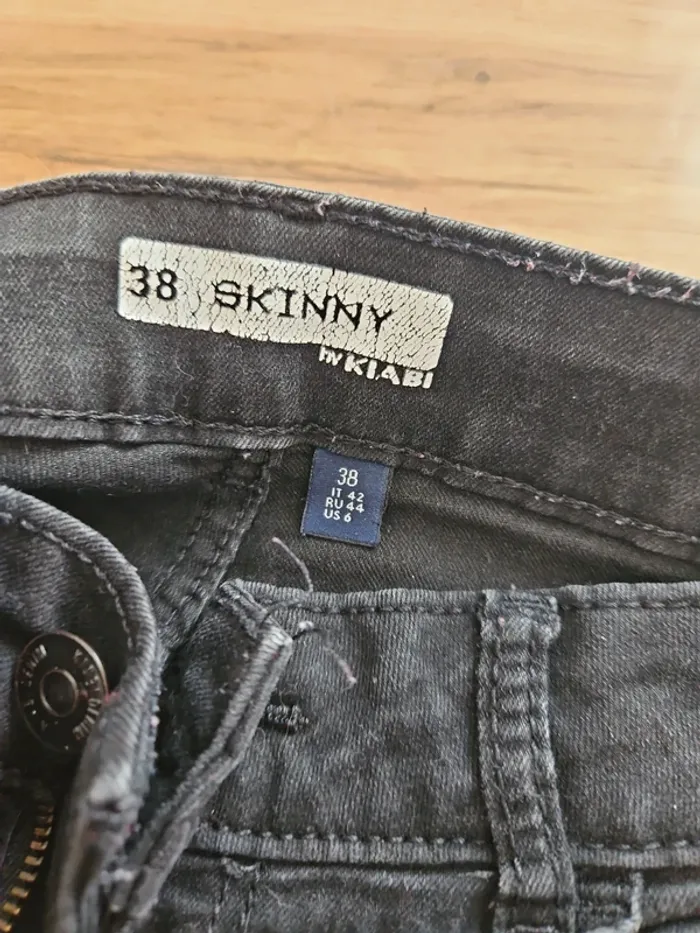 Jeans skinny femme kiabi 38 - photo numéro 3