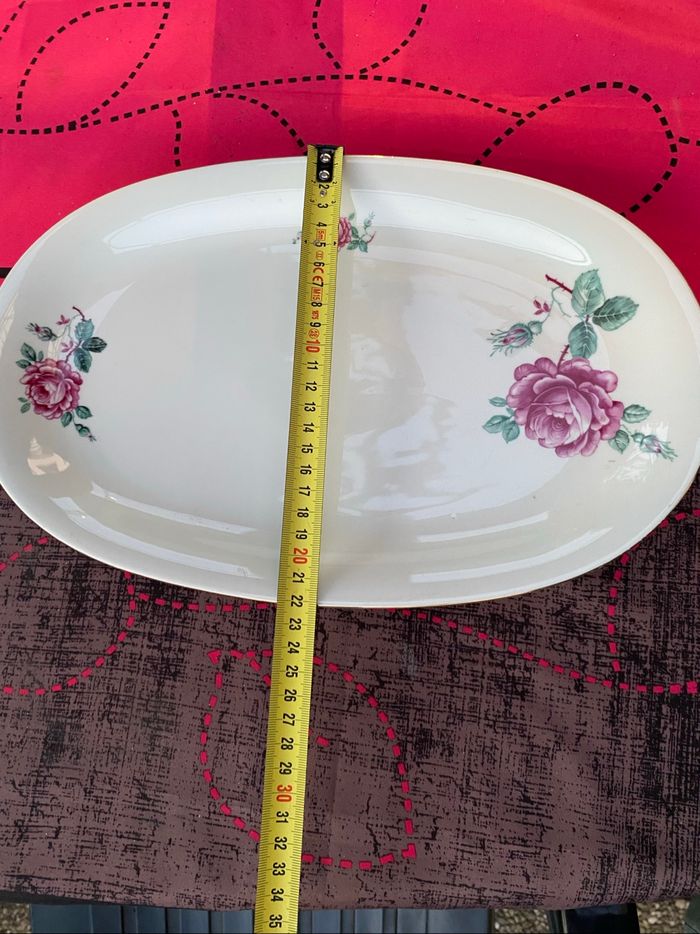 Plat porcelaine - photo numéro 3