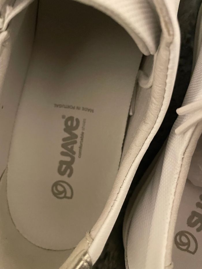 Basket blanche femme marque suave taille 38 - photo numéro 8