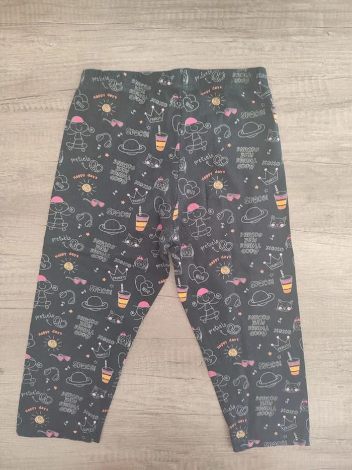 Pantacourt 10 ans tex noir - photo numéro 2