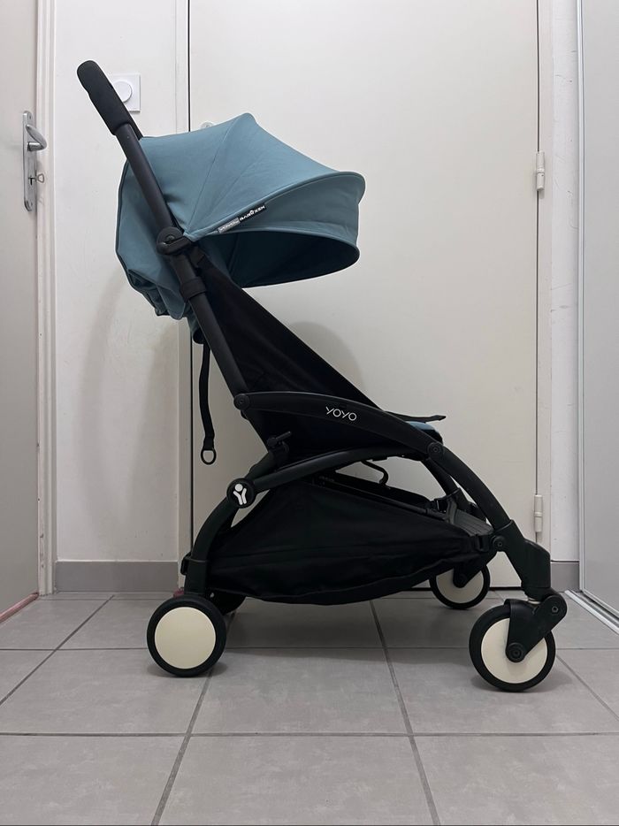 Poussette YOYO avec packs 0+ et 6+ Aqua - photo numéro 3