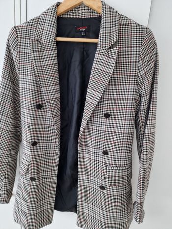 Veste à carreaux