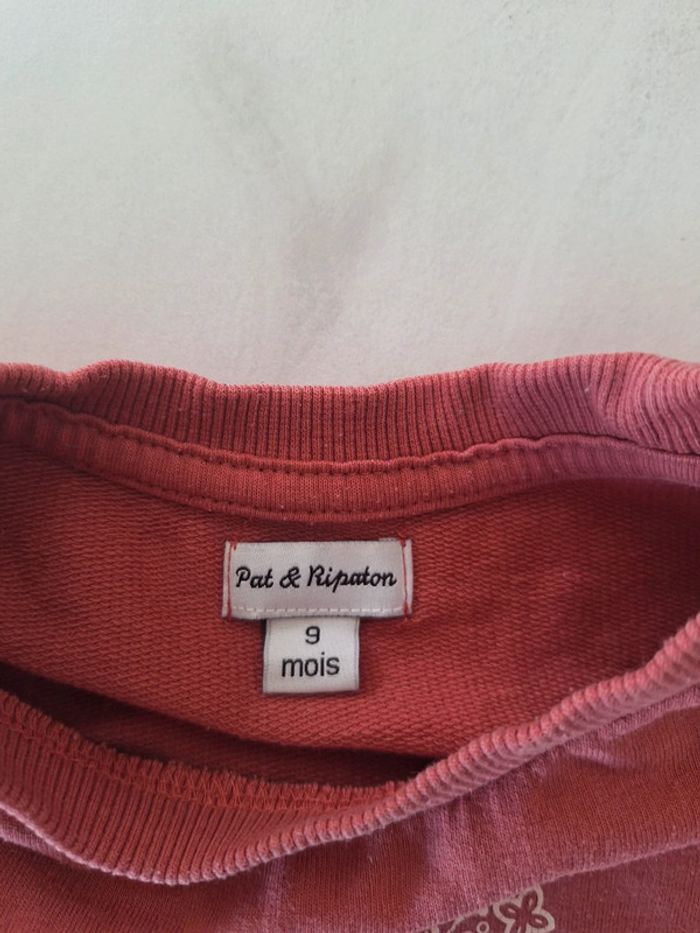 👧 Sweat fille – Pat & Ripaton – 9 mois - photo numéro 3