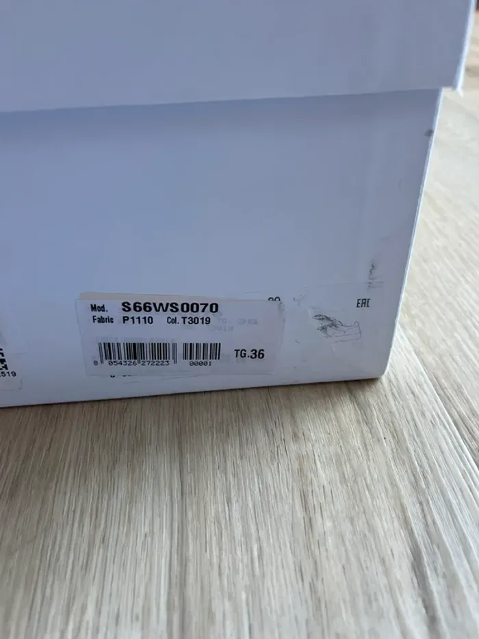 Sneakers Maison Martin Margiela MM6 Jaune Taille 36 - photo numéro 8
