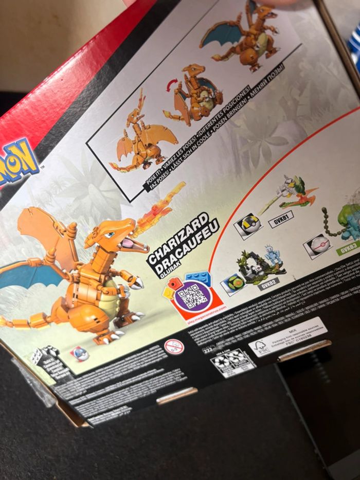 Pokémon Méga Construx dracaufeu - photo numéro 3
