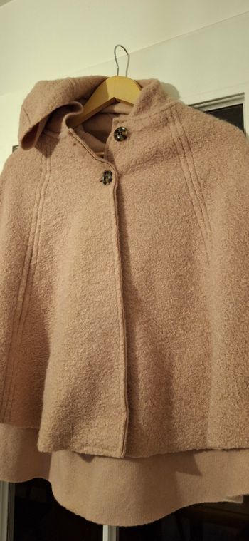 Poncho vieux rose