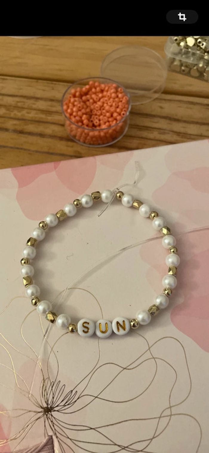 joli bracelet « sun »