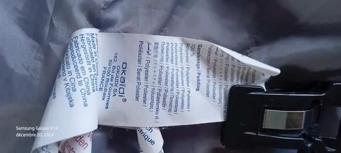 Manteau long style duffle coat prune neuf fille 12 ans okaïdi - photo numéro 18