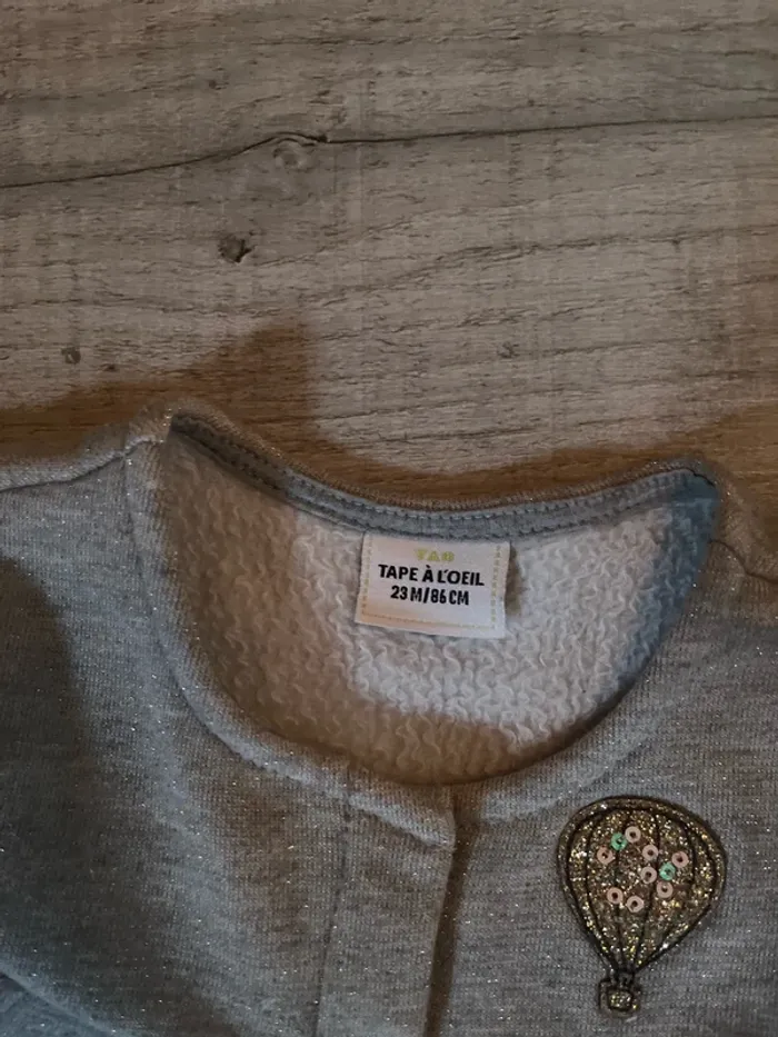 Gilet fille 23 mois 86 cm - photo numéro 2