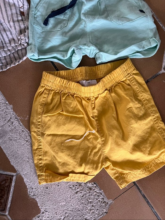 Lot 5 short bébé 6mois - photo numéro 7