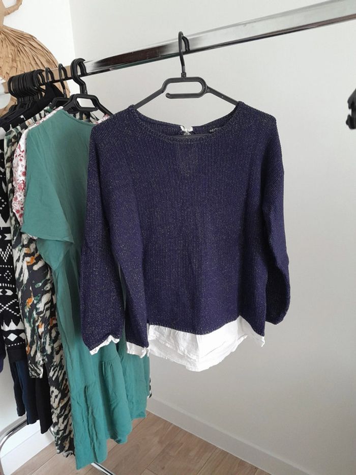 Pull chemise femme L