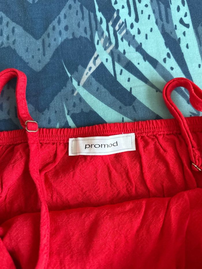 Top rouge Promod taille 36 - photo numéro 3