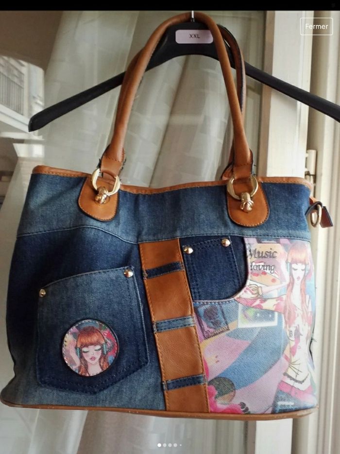 Sac à main jeans bon état
