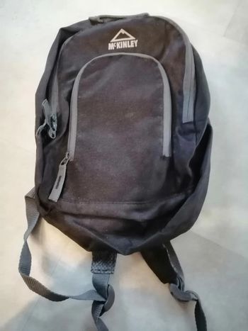petit sac à dos noir et gris mixte Mc Kinley