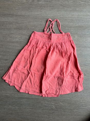 Robe d’été corail Gemo 4 ans