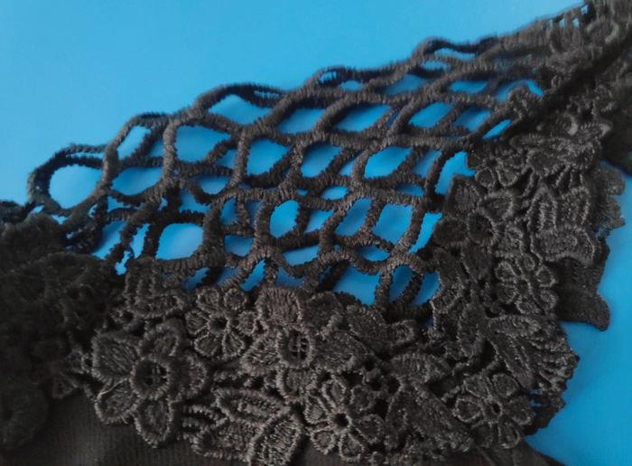 Haut noir sexy Taille unique - photo numéro 2