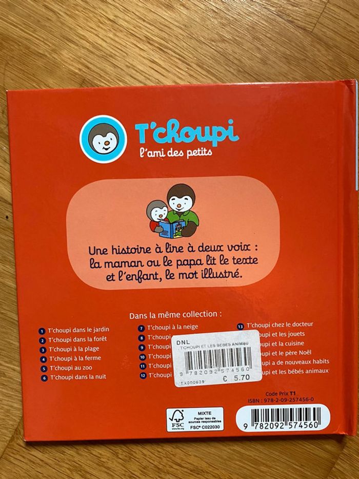 Lot 3 livres neufs « les belles histoires » et tchoupi - photo numéro 5