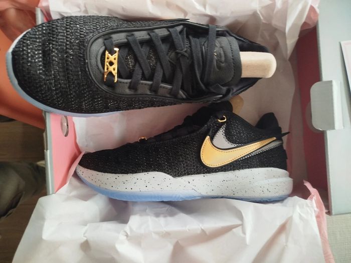Nike leBron XX black mettalic - photo numéro 4