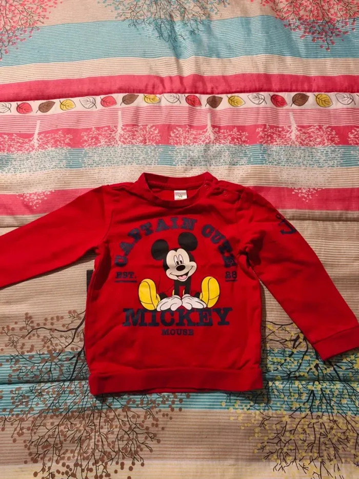 Sweat shirt Disney Mickey 2 ans