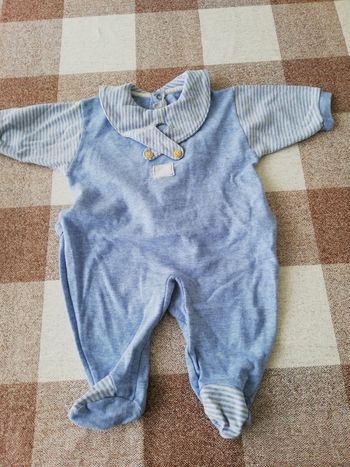 Pijama bleu 3 mois sucre d orge