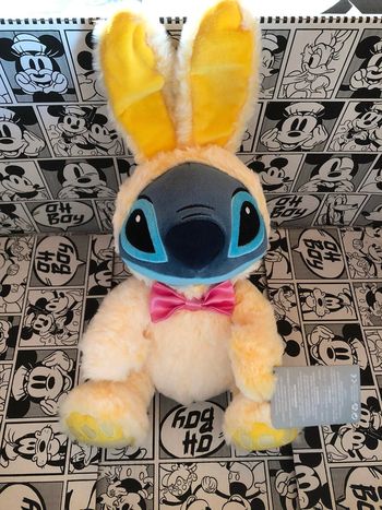Peluche Stitch lapin de Pâques - n e u v e