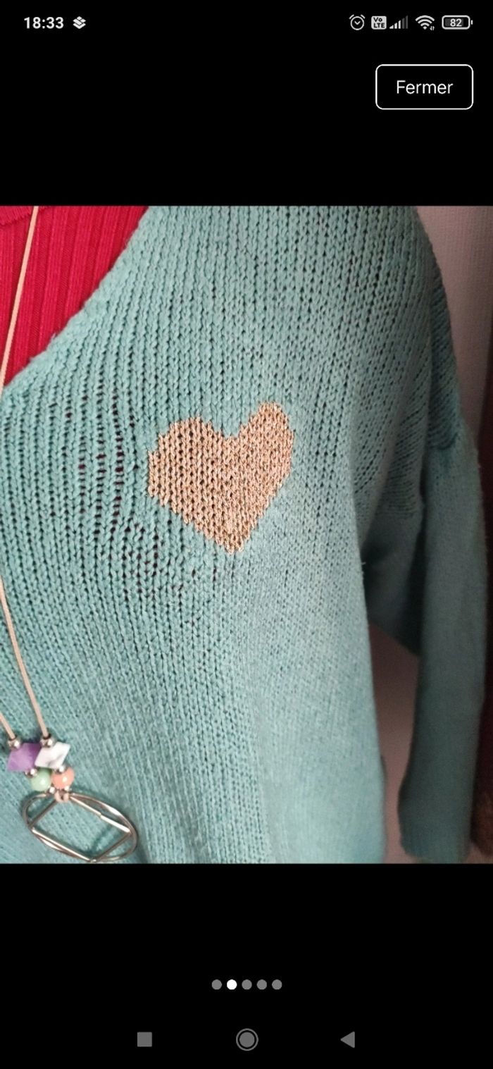 Pull neuf by Coco taille XL - photo numéro 4