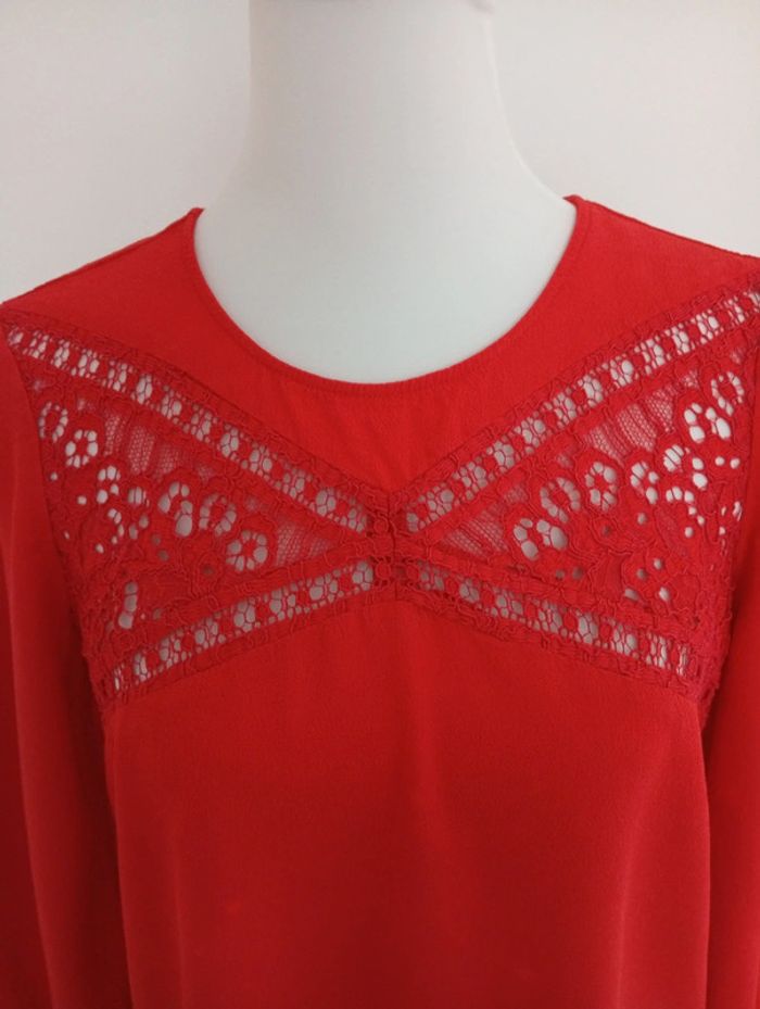 Claudie Pierlot- boule rouge taille 36 - photo numéro 4