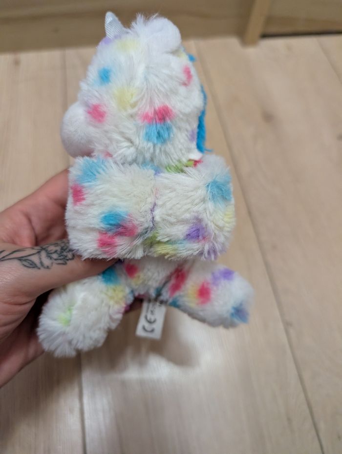 Bracelet poignet licorne blanche a poids colorés - photo numéro 2