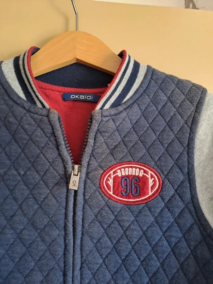 Prix mini Blouson chaud okaïdi 8 ans 1 manche avec fond tâche à l'arrière caché - photo numéro 3